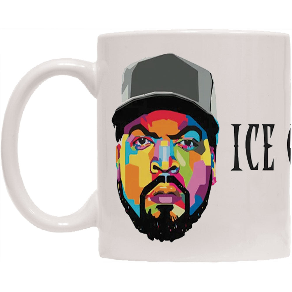 Ice Cube Face Coffee Mug Front
