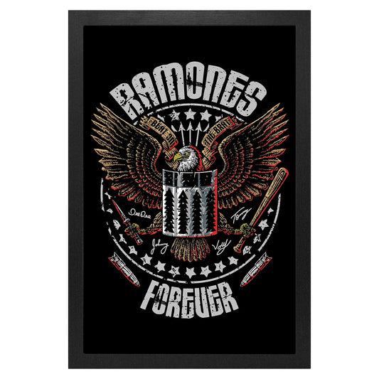 Ramones Forever Framed Wall Art