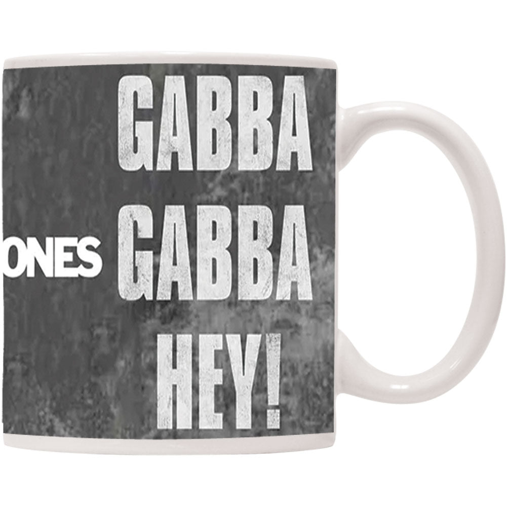 Ramones Gabba Gabba Hey! Coffee Mug Back