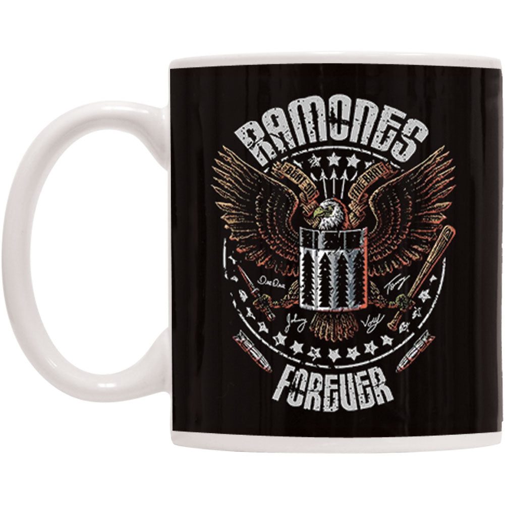 Ramones Forever Coffee Mug Front