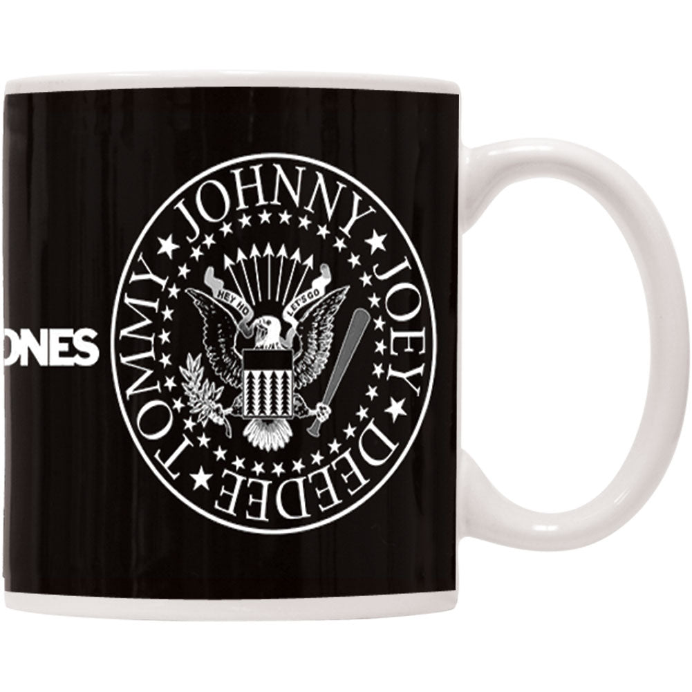 Ramones Seal Coffee Mug Back