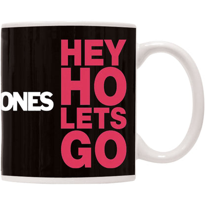 Ramones Hey Ho Let's Go Coffee Mug Back
