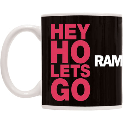 Ramones Hey Ho Let's Go Coffee Mug Front