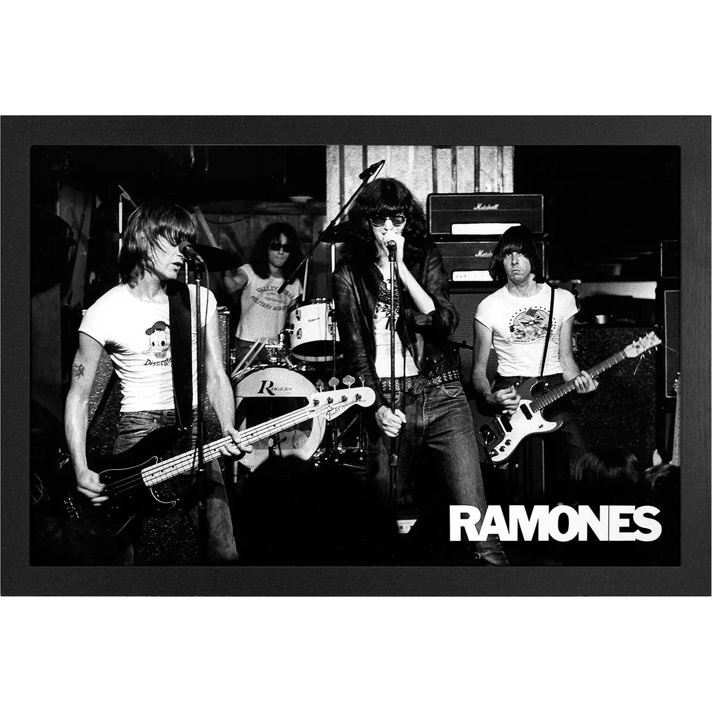 Band Live Framed Wall Art