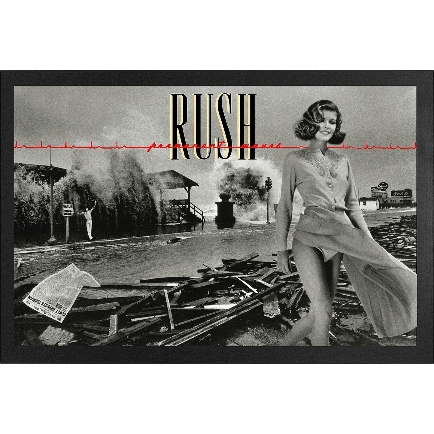 Permanent Waves Framed Wall Art
