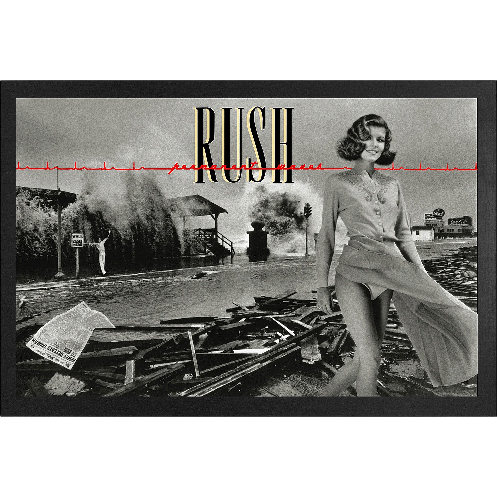 Permanent Waves Framed Wall Art