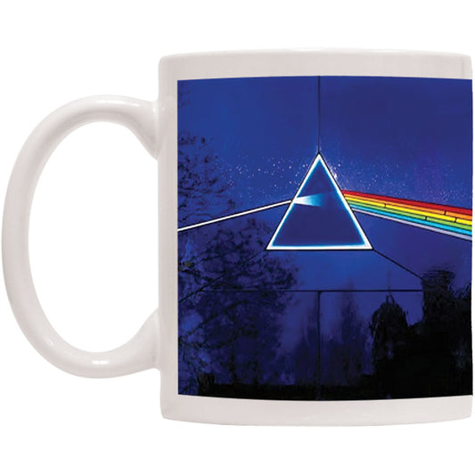 Pink Floyd DSOTM - Stained Glass Coffee Mug Front