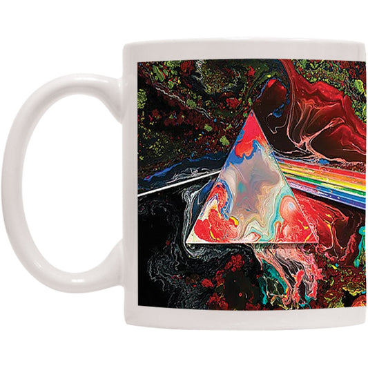 Pink Floyd DSOTM - Paint Coffee Mug Front