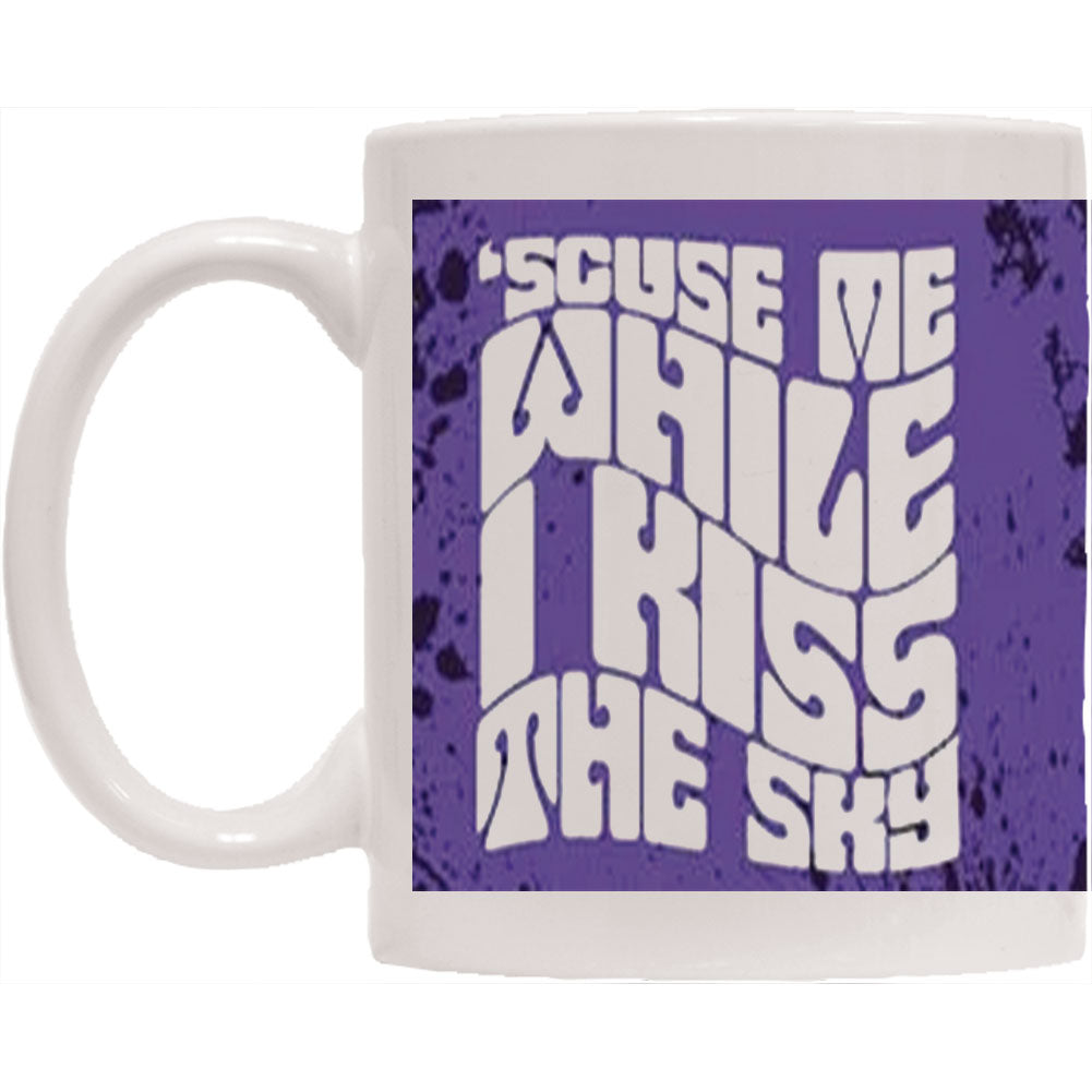 Jimi Hendrix Kiss the Sky Coffee Mug Front