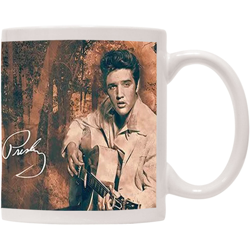 Elvis Presley Tupelo Tawn Coffee Mug Back