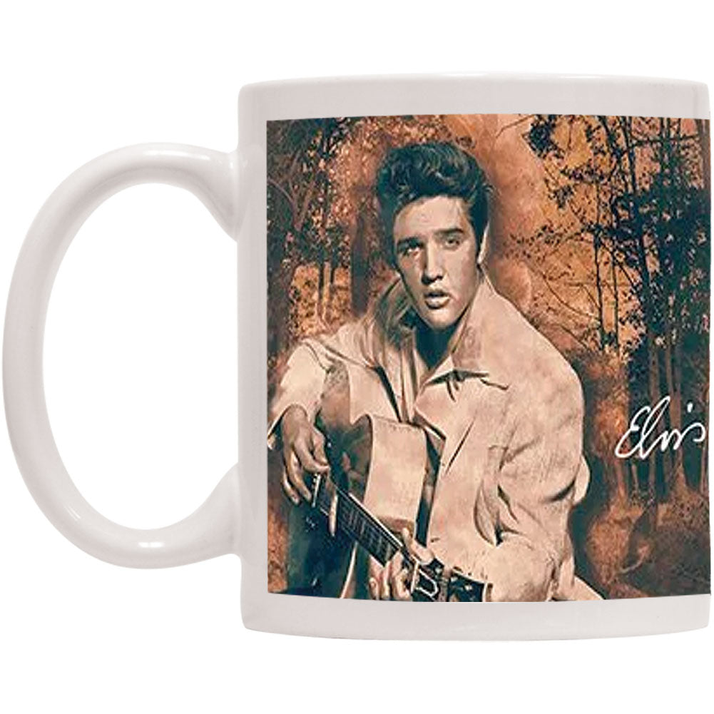 Elvis Presley Tupelo Tawn Coffee Mug Front