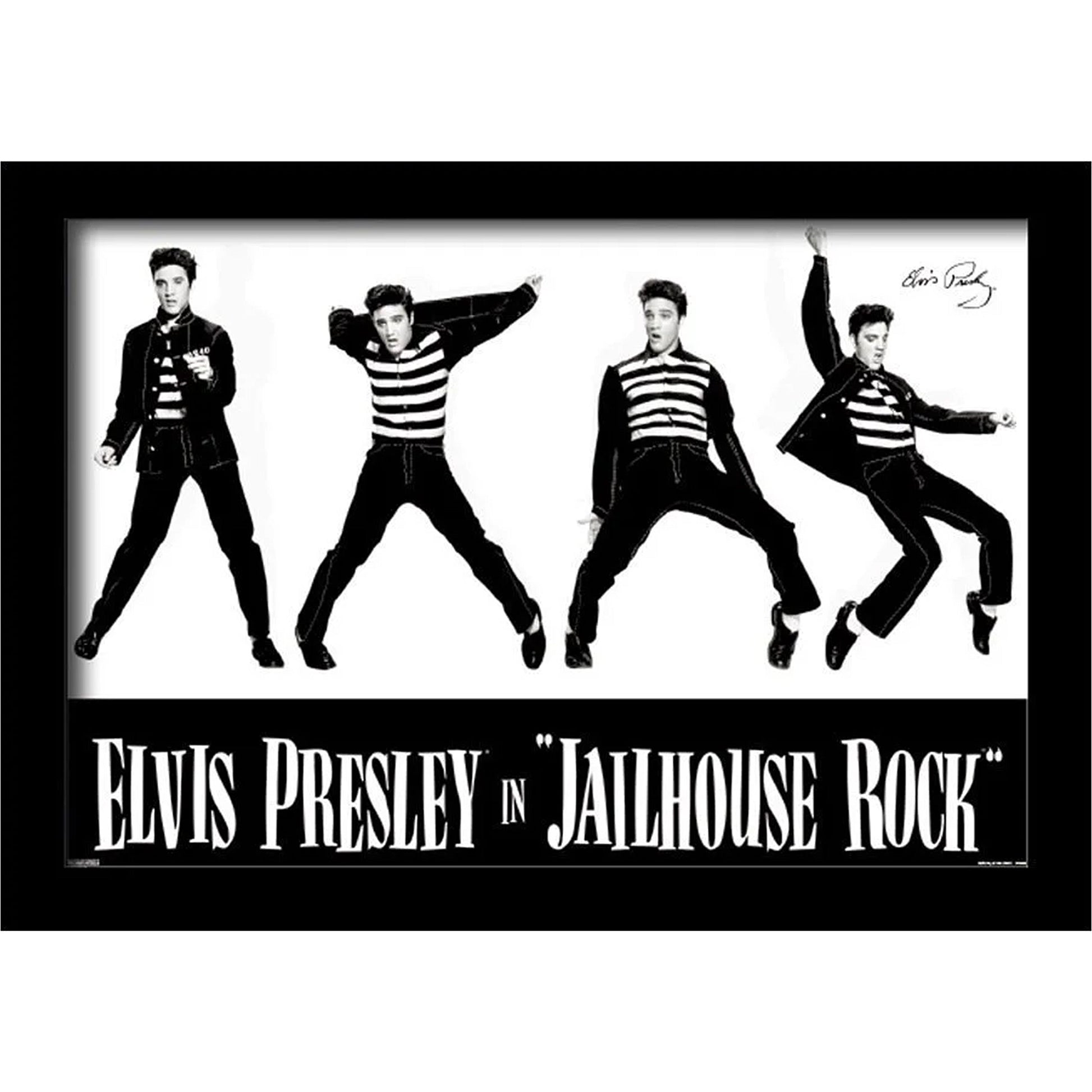 Jailhouse Rock Framed Wall Art