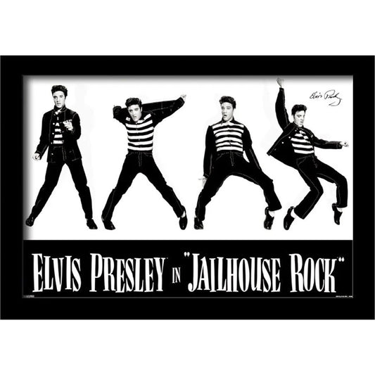 Jailhouse Rock Framed Wall Art