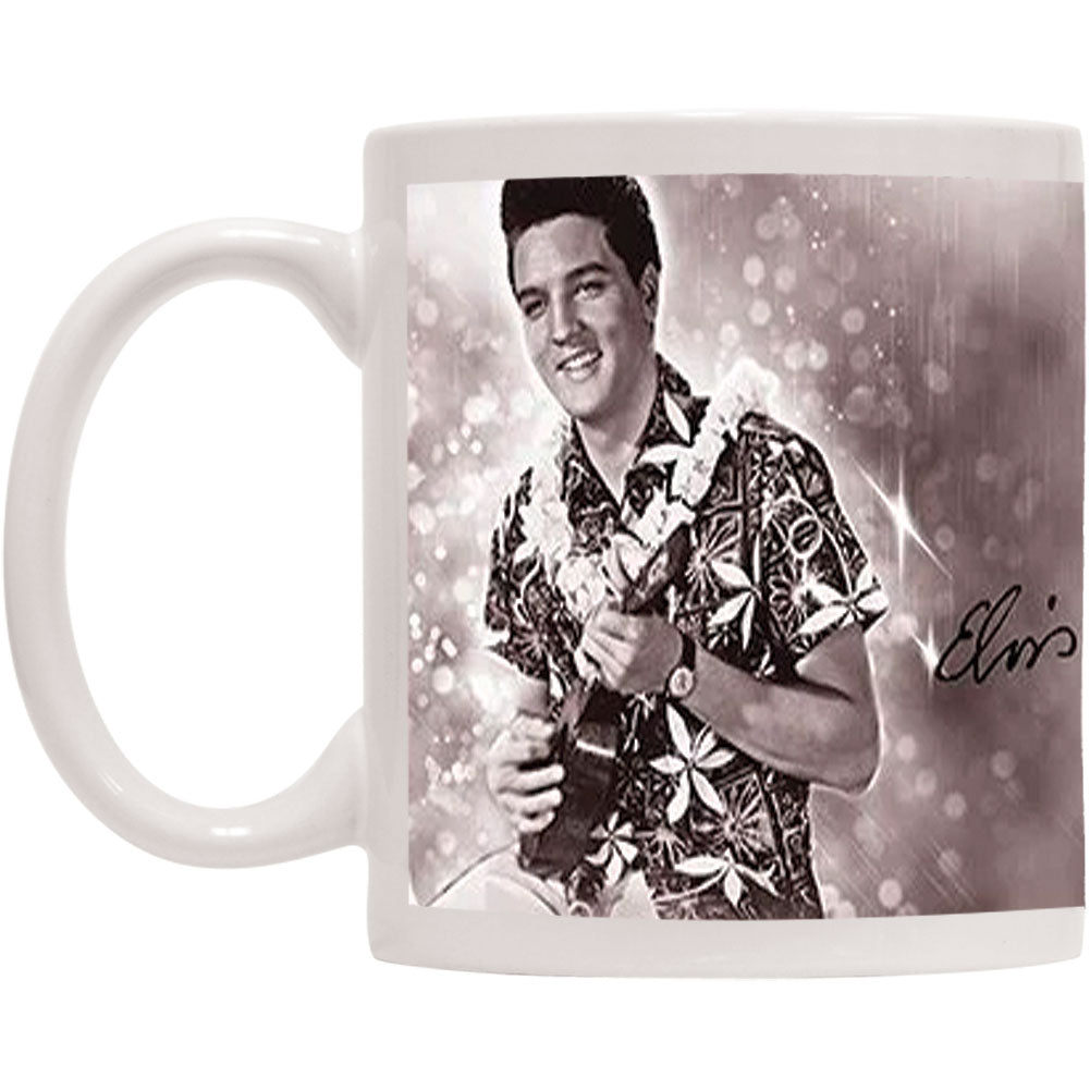 Elvis Presley Blue Hawaii Coffee Mug Front