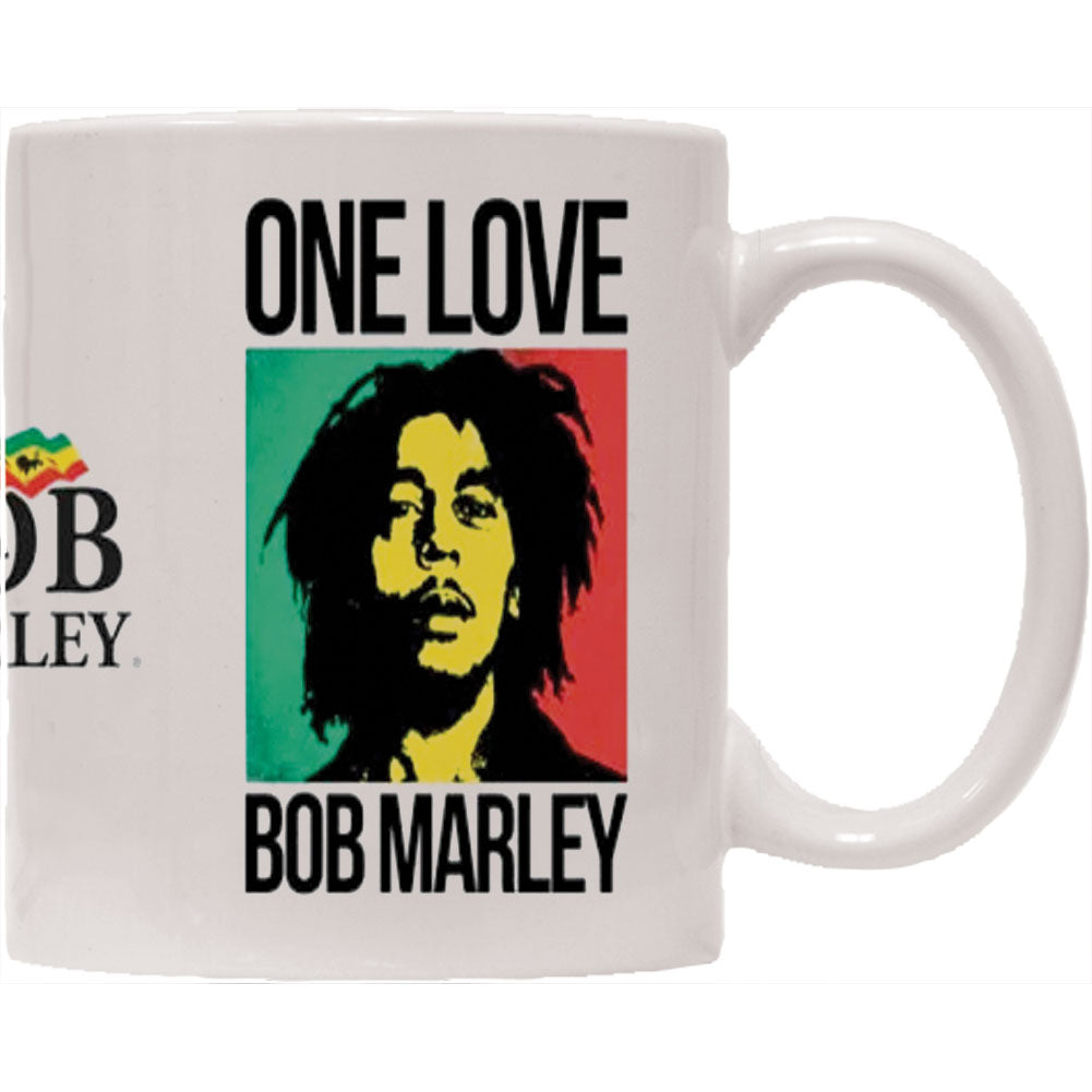 Bob Marley One Love Coffee Mug Back