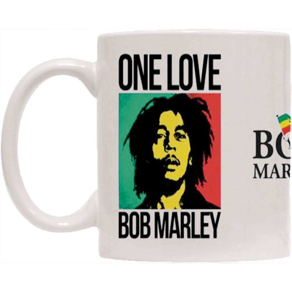 Bob Marley One Love Coffee Mug Front