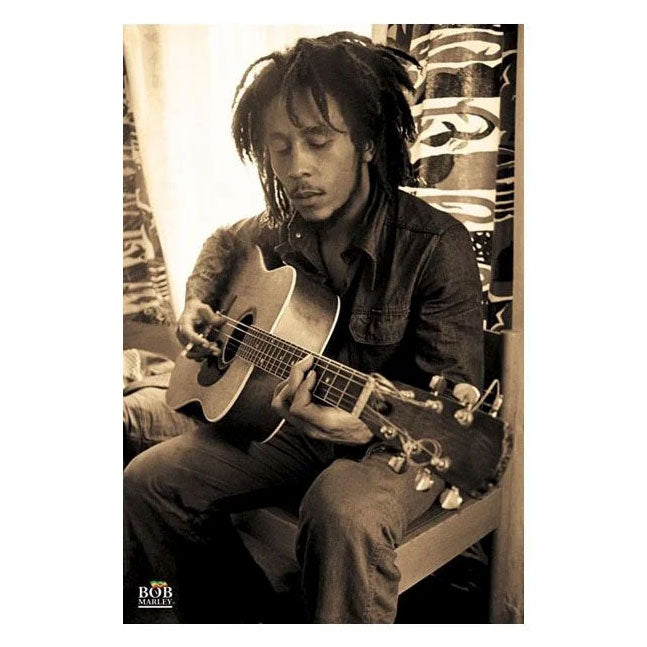 Bob Marley Sepia Domestic Poster Front