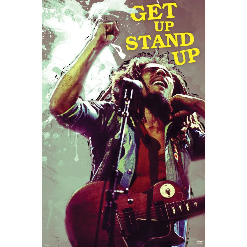 Bob Marley Stand Up Domestic Poster Front