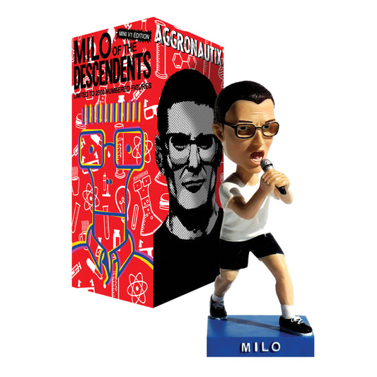 Descendents Milo Mini V1 Throbblehead Head Knocker Front