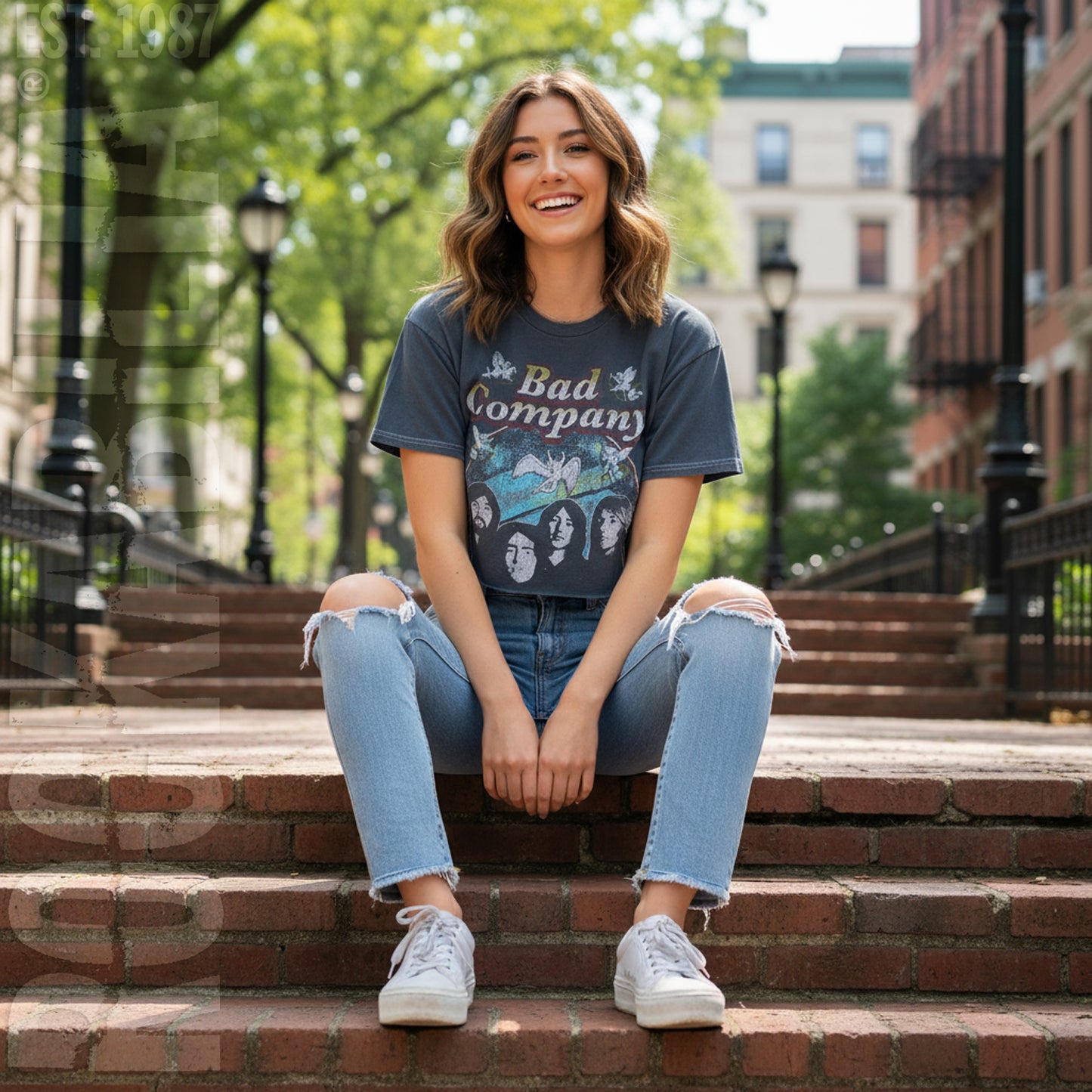 Cupids Oversize Crop Junior Top