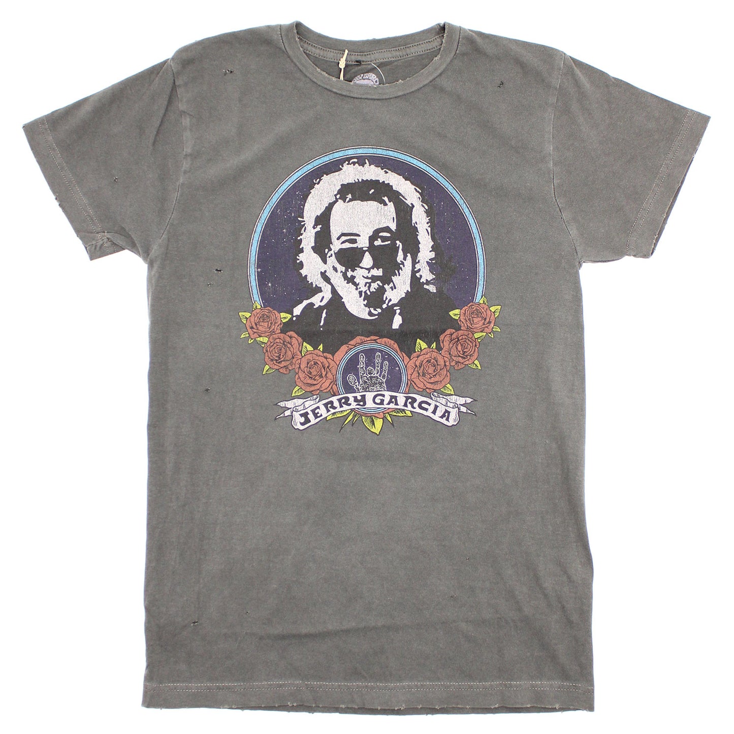 Jerry Garcia At Night Ultra Vintage Tee Vintage T-shirt Front