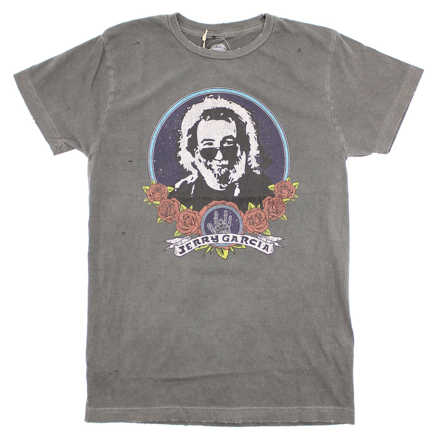 Jerry Garcia At Night Ultra Vintage Tee Vintage T-shirt Front