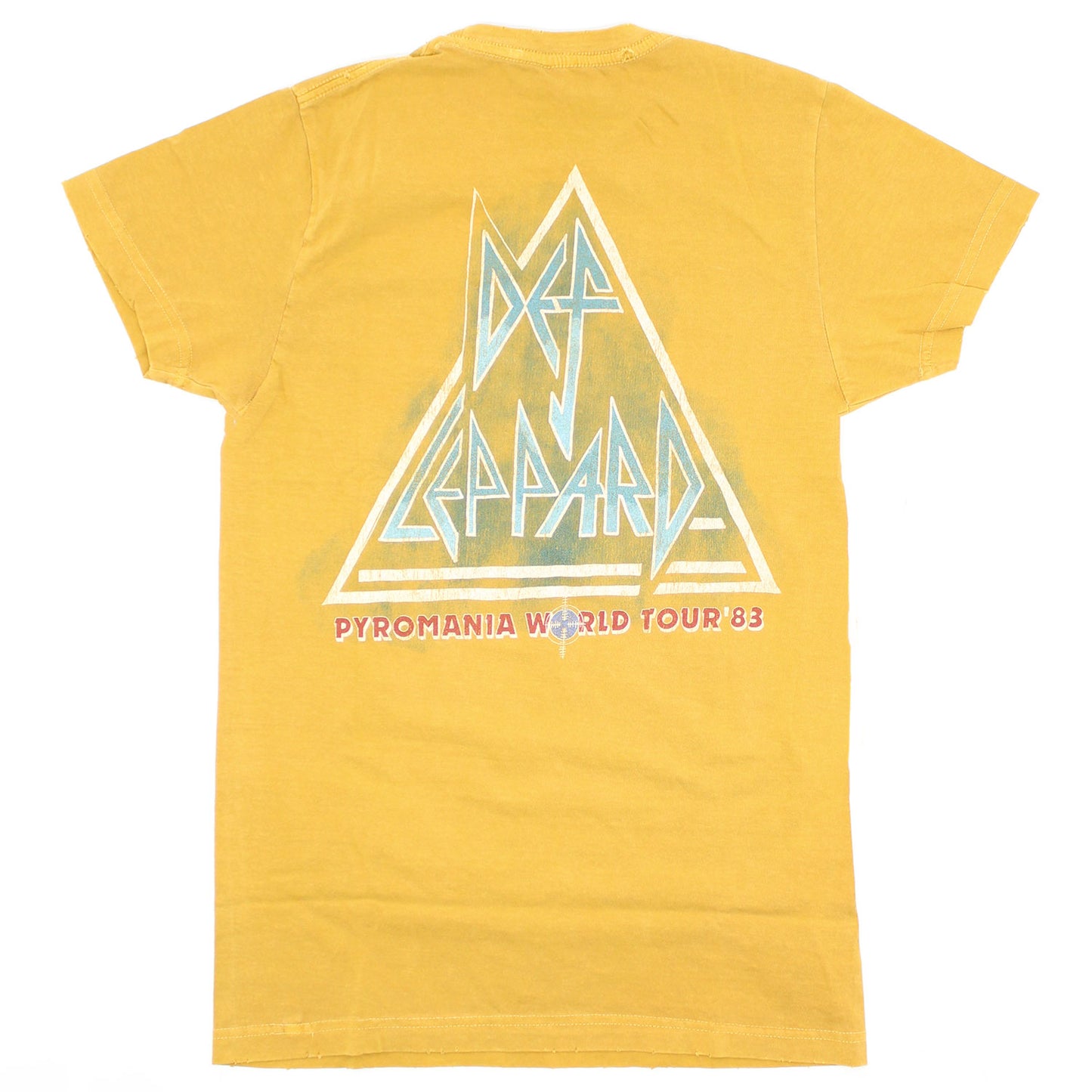 Def Leppard Pyro Ultra Vintage Tee Vintage T-shirt Back