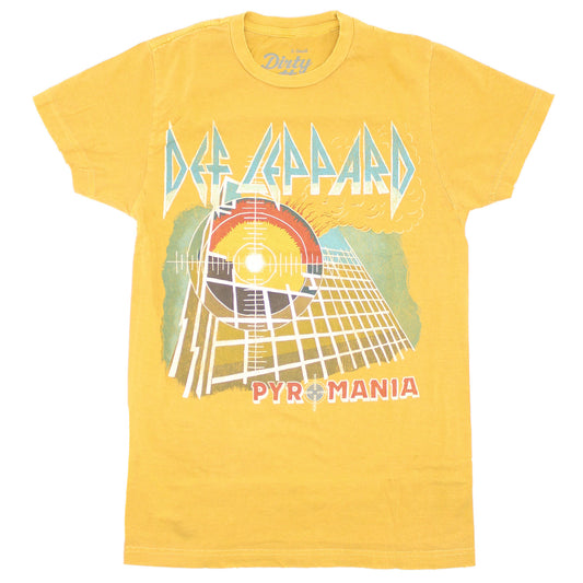 Def Leppard Pyro Ultra Vintage Tee Vintage T-shirt Front