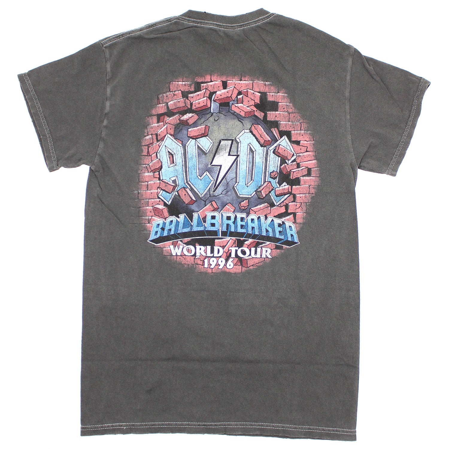 AC/DC Ballbreaker Tour Vintage Tee Vintage T-shirt Back
