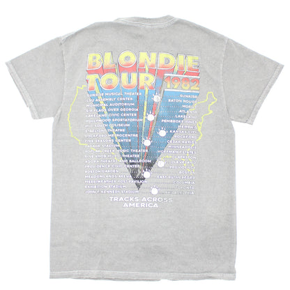 Blondie Tour 82 Vintage Tee Vintage T-shirt Back