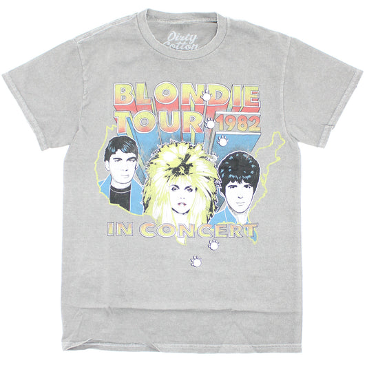 Blondie Tour 82 Vintage Tee Vintage T-shirt Front