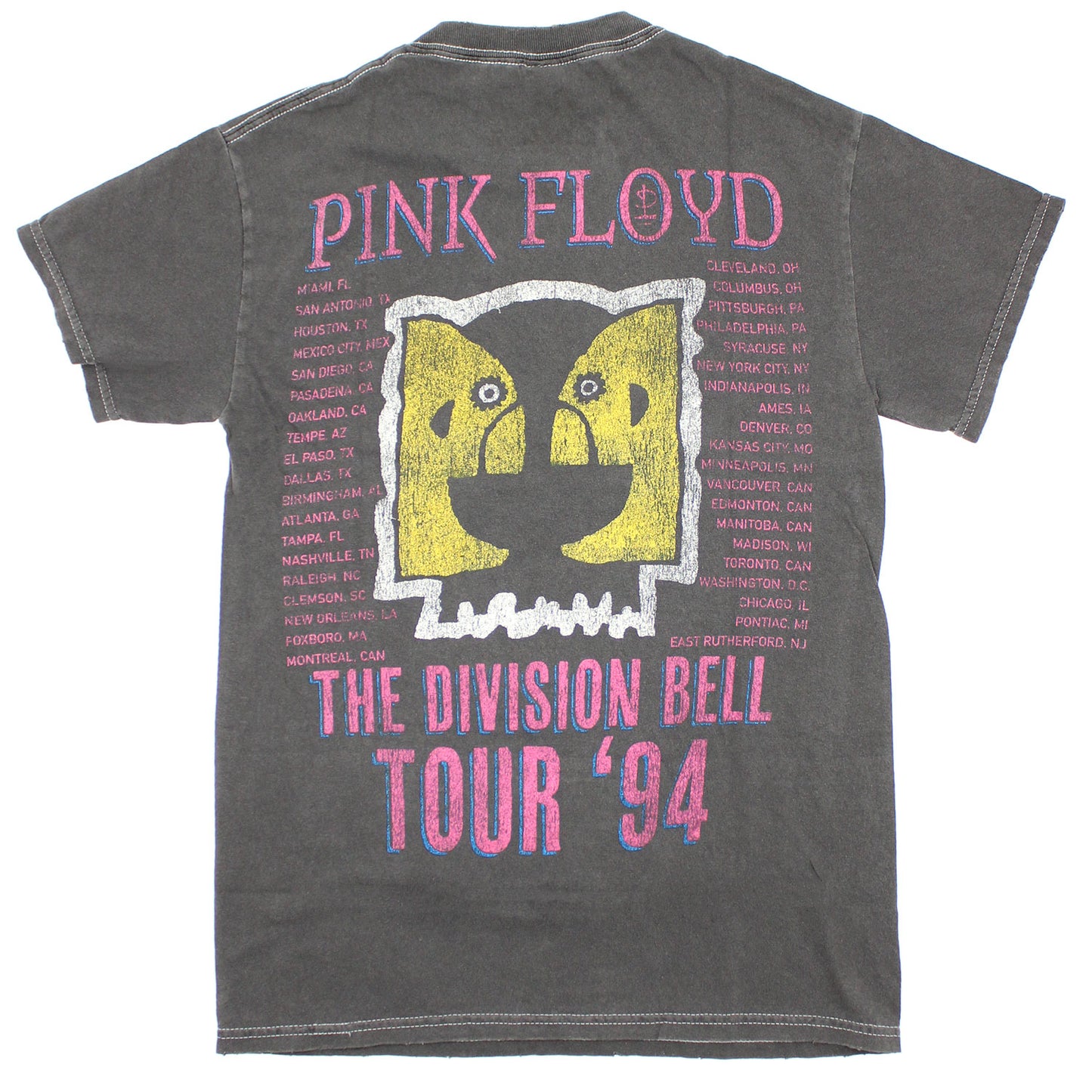 Pink Floyd Division Bell Tour 94 Vintage Tee Vintage T-shirt Back