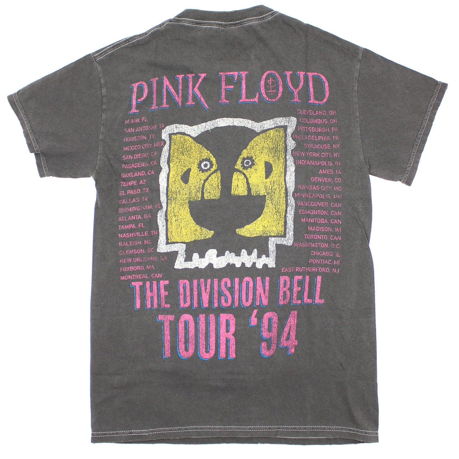 Pink Floyd Division Bell Tour 94 Vintage Tee Vintage T-shirt Back