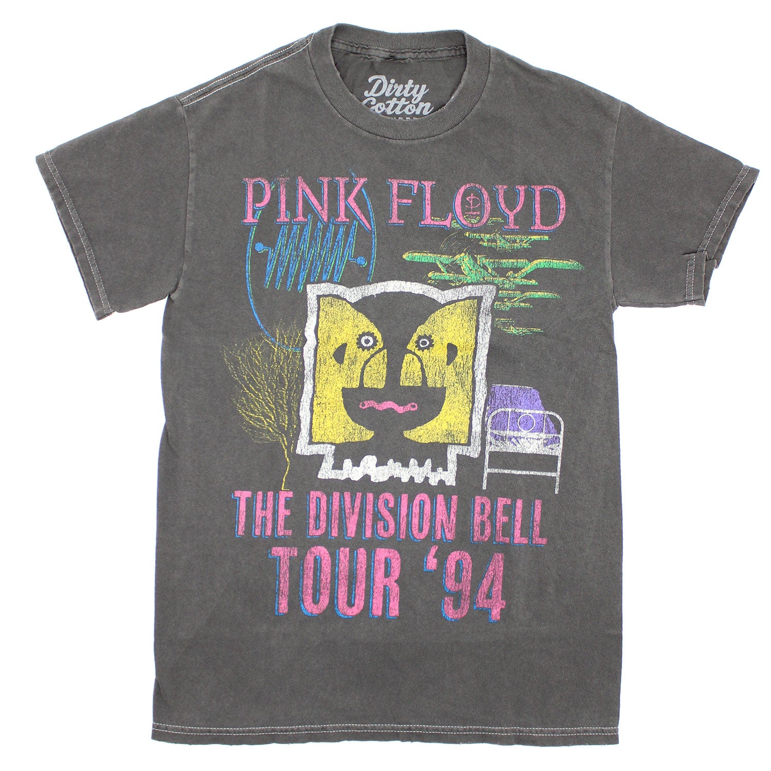 Pink Floyd Division Bell Tour 94 Vintage Tee Vintage T-shirt Front