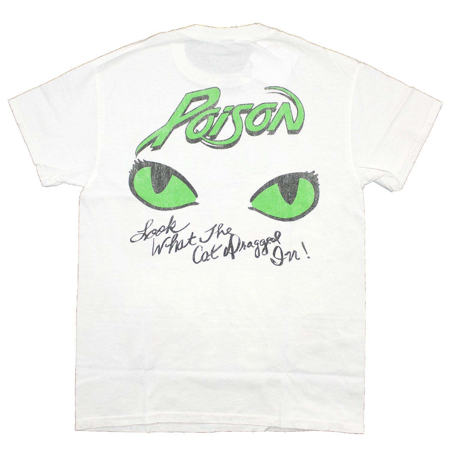 Poison Cat Vintage Tee Vintage T-shirt Back