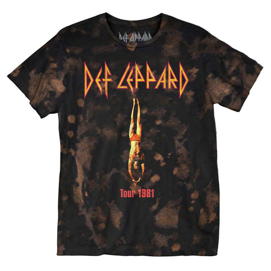Tour 81 Bleach Splatter T-shirt