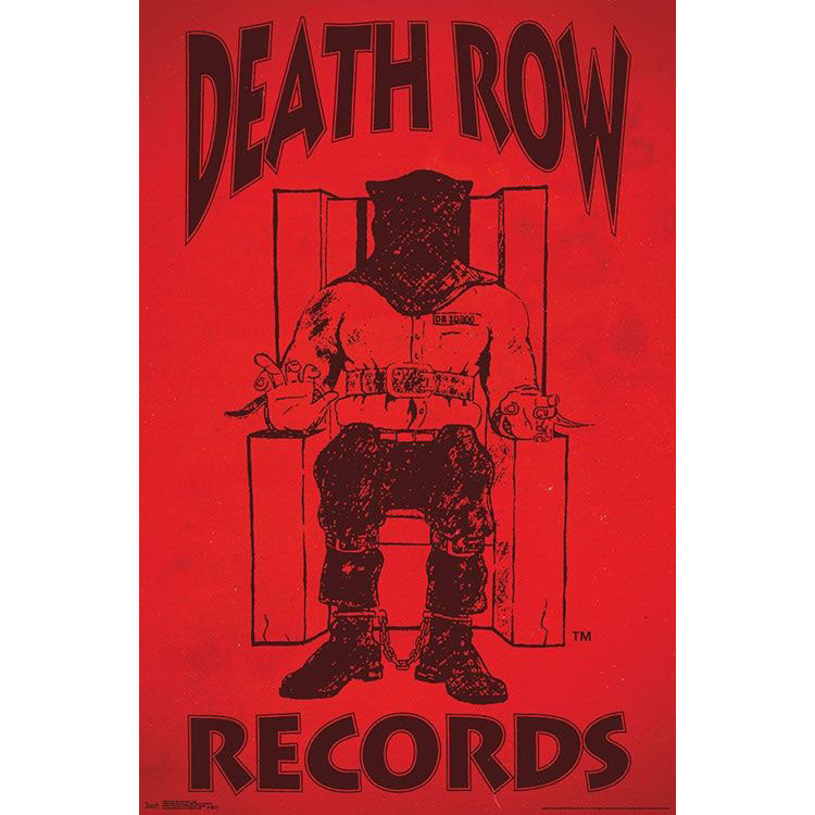 Death Row Records Logo Domestic Poster Front