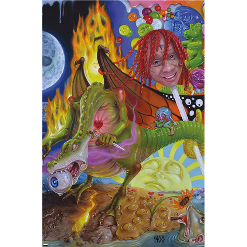 Trippie Redd Trip at Knight Album Cover Domestic Poster Front