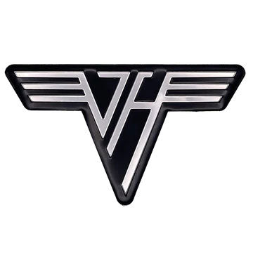 Van Halen Shield Logo Metal Sticker Front
