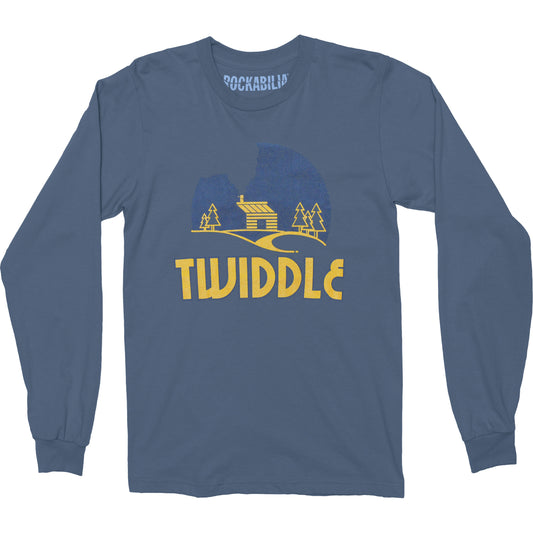 Twiddle Cabin Blue Long Sleeve Front