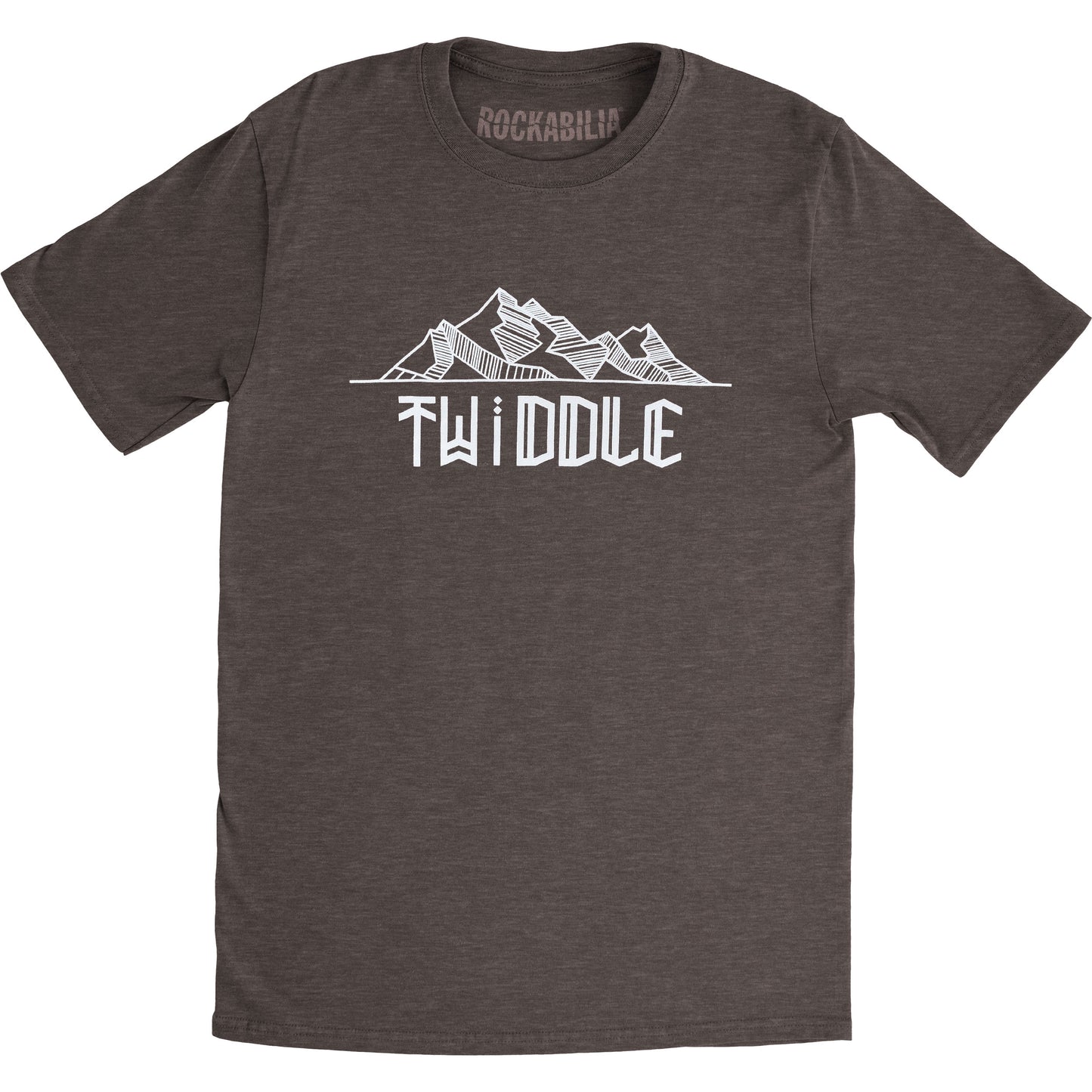 Twiddle Mountain Logo Slim Fit T-shirt Front