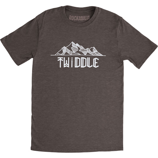 Twiddle Mountain Logo Slim Fit T-shirt Front
