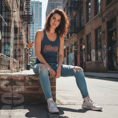 Softball Logo Womens Tank