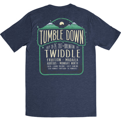 Twiddle Tumble Down 2017 Slim Fit T-shirt Back