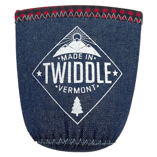 Twiddle Diamond Logo Can Cooler Front