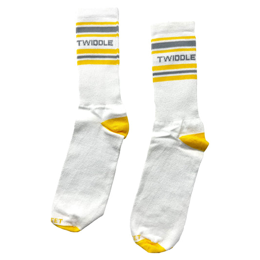 Twiddle 1 Pro Feet Logo Socks Front