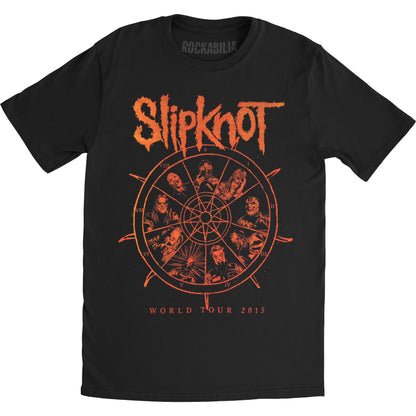 Slipknot World Tour 2015 T-shirt Front