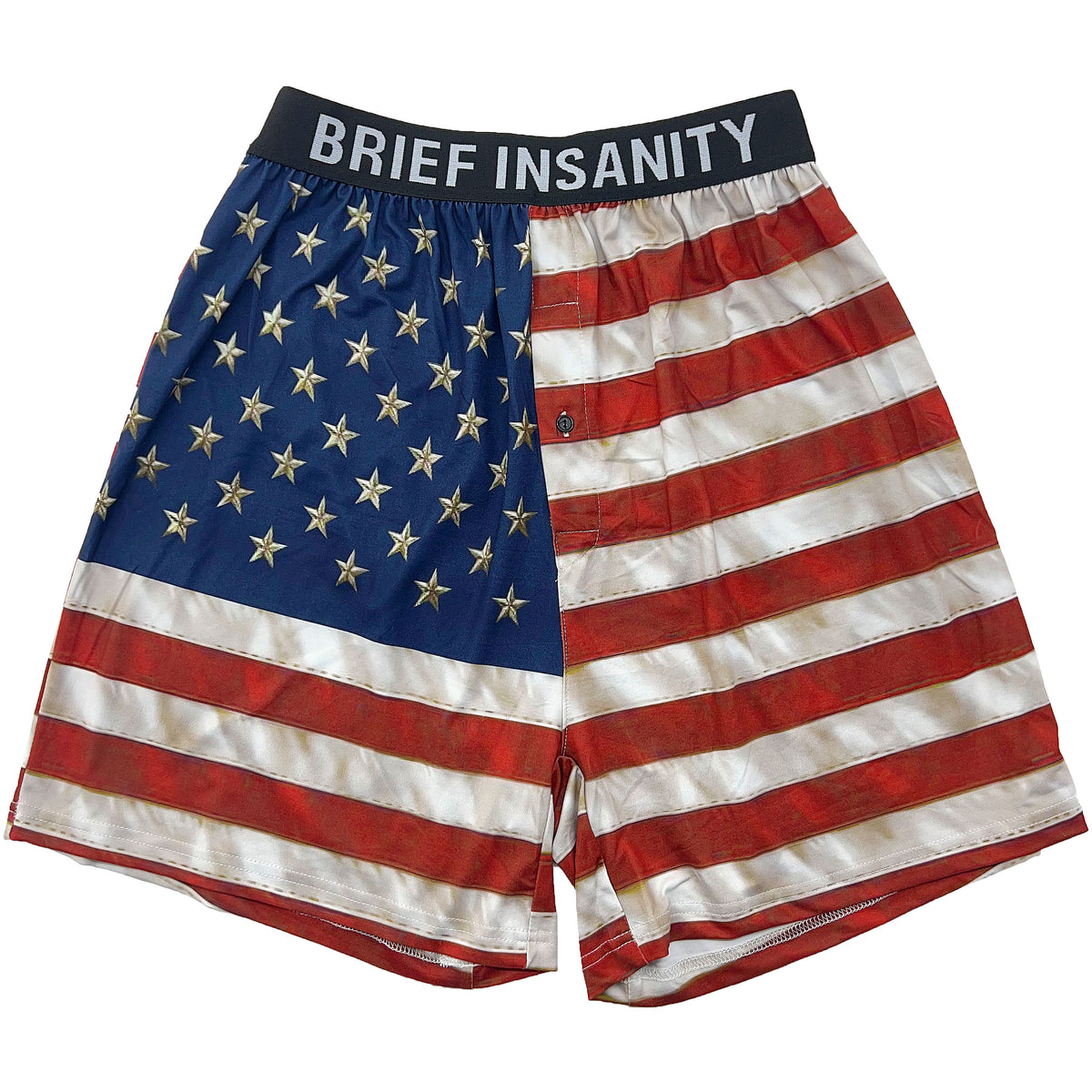 Novelty American Flag Boxer Shorts Boxers Front