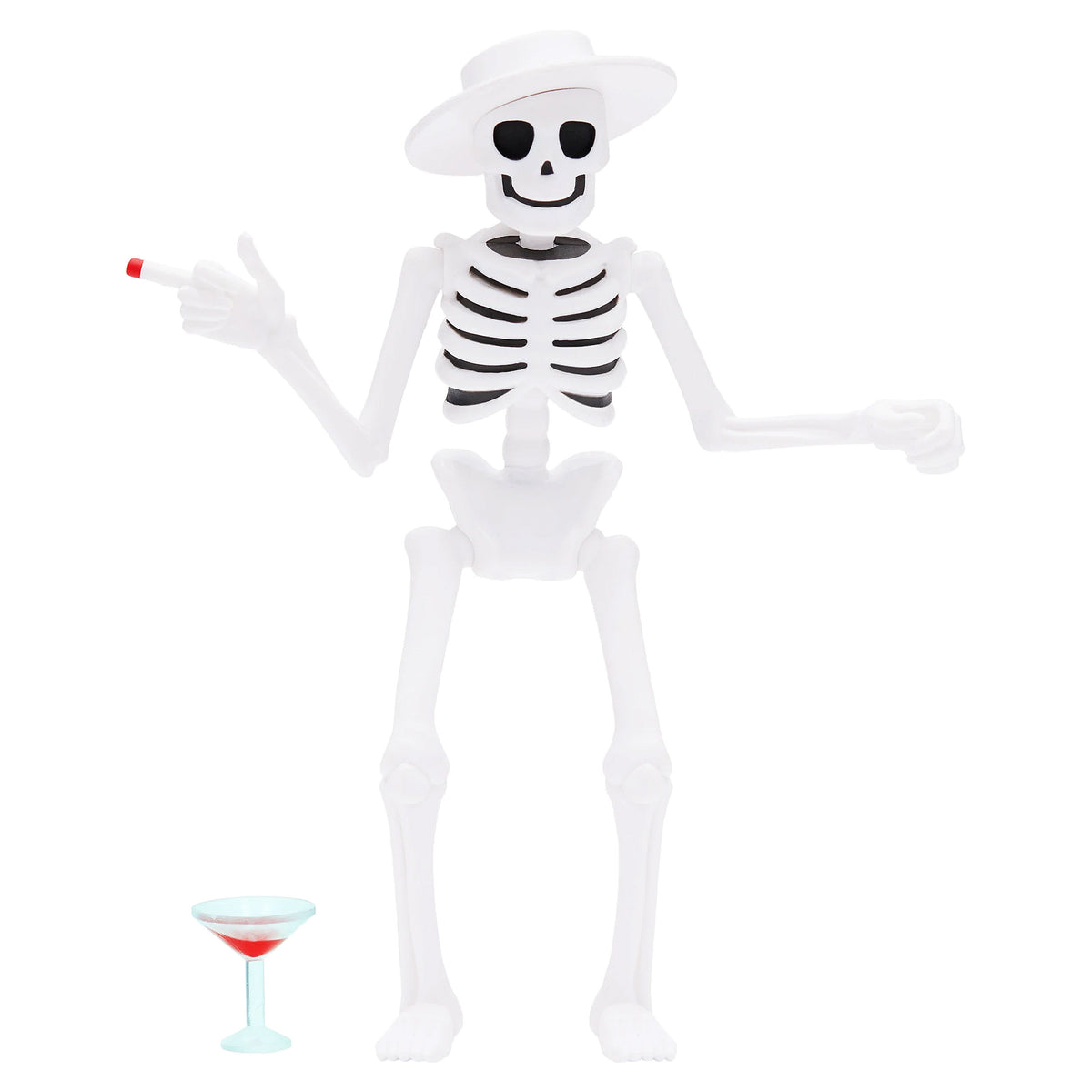 Social Distortion Super7 Skelly 3.75" ReAction Figure Action Figure Back