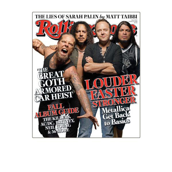 Metallica Rolling Stone Magazine Domestic Poster Front